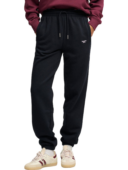 Superdry Damen Jogginghose Eclipse Marineblau