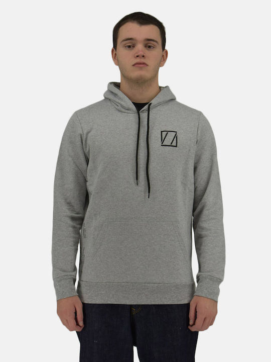 Cover Jeans Hooded Grey Sweatshirt