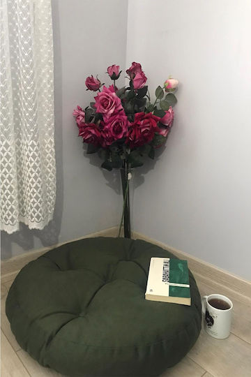 SteweHome Μαξιλάρα Χακί 60x60εκ.