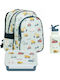 A Little Lovely Company Vehicles School Set 16lt