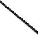 Lava Beads 4-18mm 6mm Black Package 3 Strands