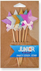 Junior Star Party Sticks 5 Colors 14cm