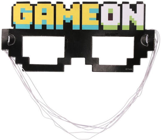 Festa Papiertheater Brille Thug 6 Stück Game On