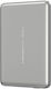 X-One Razor MagCharge 2 MagSafe Power Bank 5000mAh 20W mit USB-C Ausgangsanschlüsse Silber