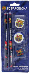 Σετ Ειδών Γραφής 5 Τεμάχια Fc Barcelona Σετ Ειδών Γραφής 5 Τεμάχια Fc Barcelona