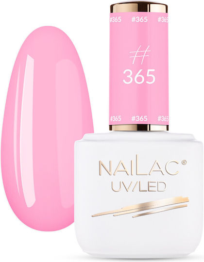 NaiLac NaiLac Lang anhaltender Nagellack Schnelltrocknend Rosa #365 7ml