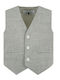 Lapin Baptism Vest For Boy Grey