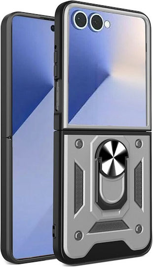 SSCase Plastic Silver Back Cover (Galaxy Z Flip8)