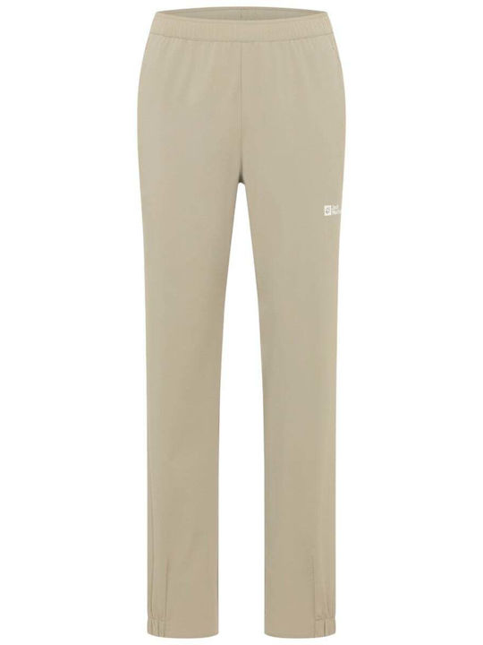 Jack Wolfskin Pantaloni lungi de drumeție pentru femei Bej