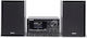 Aiwa Ηχοσύστημα 2.0 MSBTU-900DAB/BK 100W με CD Player και Bluetooth Μαύρο