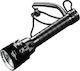 Rechargeable LED Head Diving Light with Brightness 5000lm for Depth up to 60m