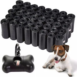Dog Poop Bags Set of 50 Rolls + Durable Dispenser Holder