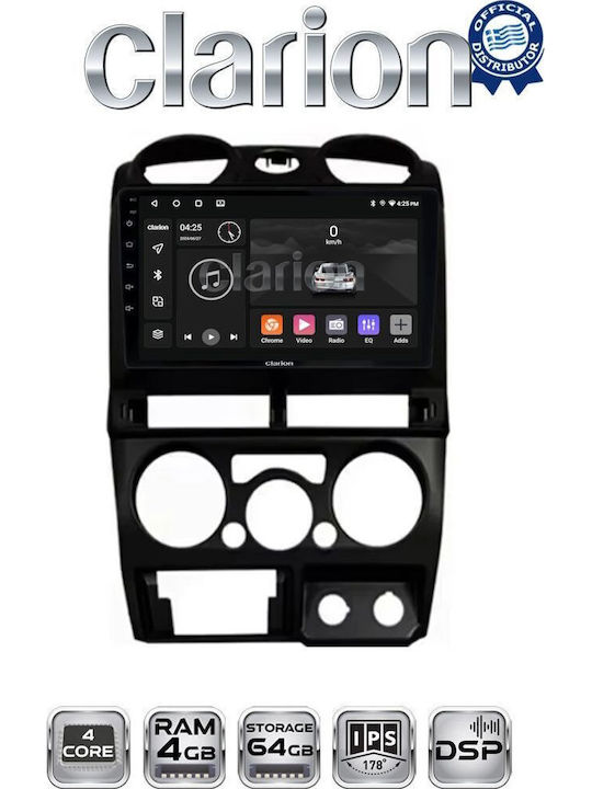 Clarion Auto-Audiosysteme Isuzu D-Max 2008 > 2012 Bluetooth USB Eingebautes Wi-Fi GPS Apple CarPlay Android Auto