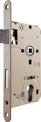 Universal Einbauschloss 80 90/50 Zylinder Olive...