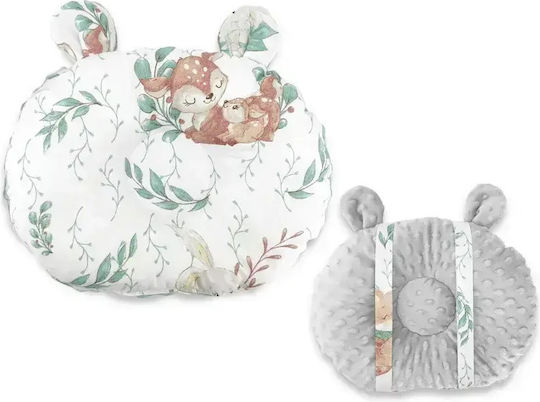 MimiNu Βρεφικό Μαξιλάρι Πλαγιοκεφαλίας Minky Lulu Natural 23x30εκ. MimiNu Βρεφικό Μαξιλάρι Πλαγιοκεφαλίας Minky Lulu Natural 23x30εκ.