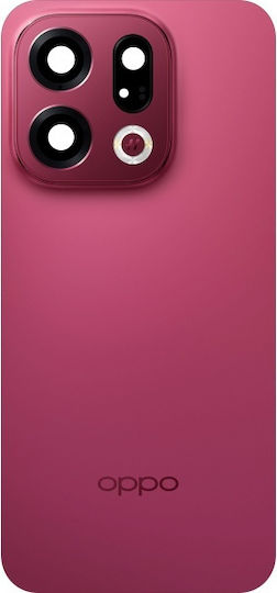 Oppo Find X9 Capac Baterie Roșu Catifea Magenta Service Pack 621033000814