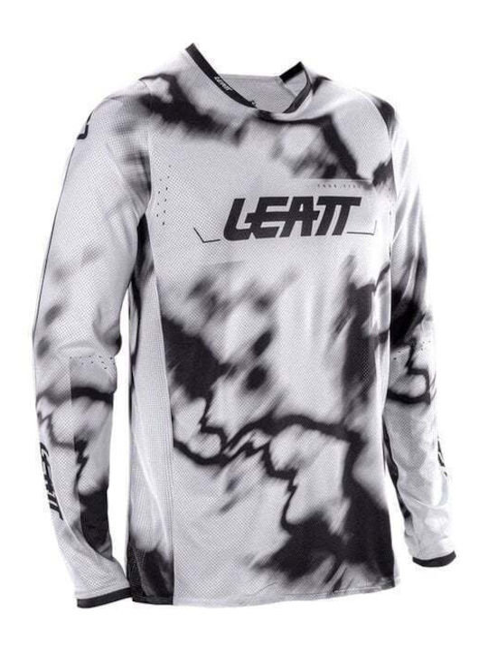 Leatt Мъжка Мотоциклетна Блуза Мотокрос Дълъг Ръкав Бял Цвят