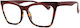 Aegean Dolphin Clip On Lesebrillen +3.50 in Rote Farbe Dolphin-10699-Rot-350_33918