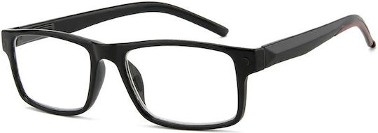 Aegean Dolphin Clip-On Lesebrillen +3,50 in Schwarz Farbe Dolphin-10700-schwarz-350