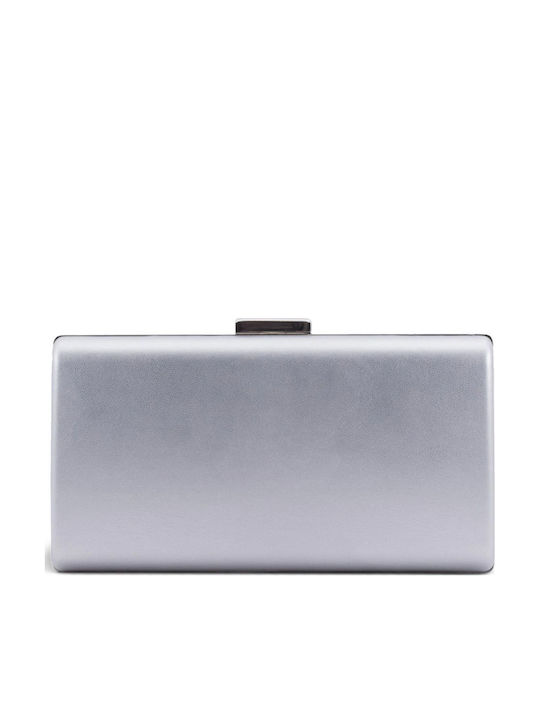 Love4shoes Women's Clutch Silver