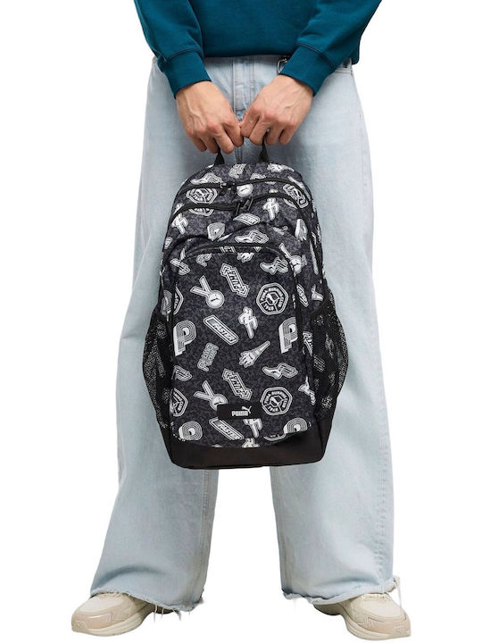 PUMA Academy Aop 29lt Schwarzes Rucksack