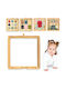 Mamabrum Kids Wooden Beige Photo Frame