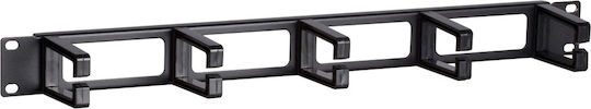 Powertech Cable Management Netw-0049 Rack 19"/1u 5x Куки Черен