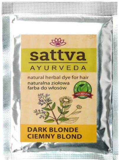 Sattva Hair Dye no Ammonia Dark Blonde 10gr