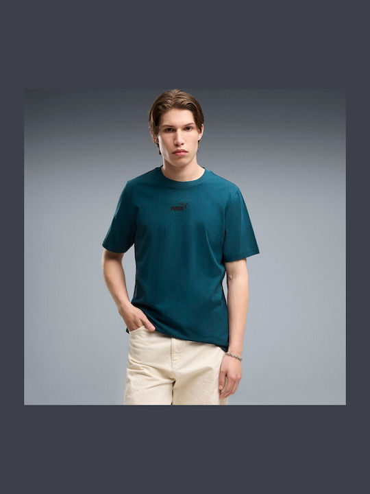 PUMA T-shirt Πετρόλ