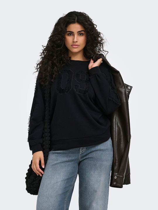 Damen Bluse Baumwolle Langärmelig Schwarze