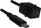 Bachmann USB-C Female USB-C Male Cable USB-C Female USB-C Male 0.5m 917.1212 1 Piece
