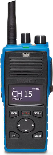 Entel Dt844 Ασύρματοι Pομποδέκτες VHF Marine 3.9W Atex IP68 Οθόνη