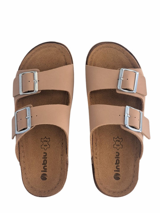 Leather Women's Anatomic Beige Sandals AA10100