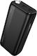 Borofone BJ86A Victoria Power Bank 30000mAh with 2 USB-A Output Ports Black