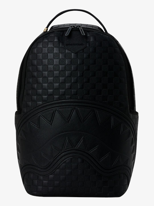 Sprayground Raised Check Ученическа Раница Основен Клас Черна 29 x 15 x 45.7см 2026