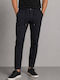Chino Trousers in Tapered Leg Style Blue