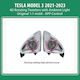 Digital IQ TS 3920 Tesla Model 3 Mod. 2021-2023 Ambient Light 4D Rotating Tweeters Interior Hidden Ambient Lighting Digital IQ Ambient TS 3920
