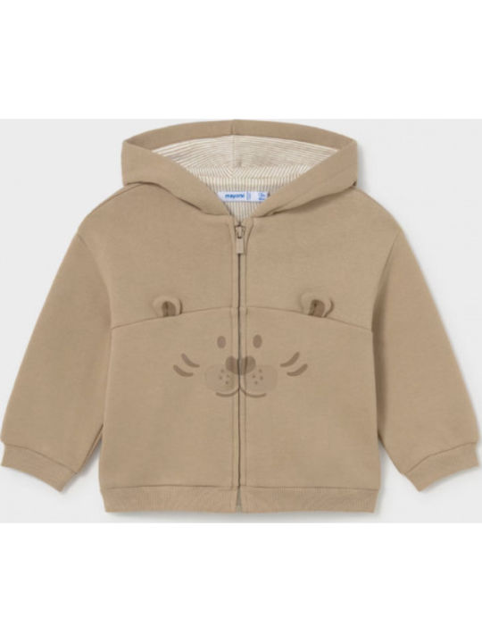 Mayoral Kinder-Sweatshirt Strickjacke Beige Play