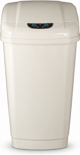 MRShome Plastic Waste Bin with Sensor White 23lt