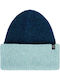 Beanie Women's Knitted Beanie in Blue Color