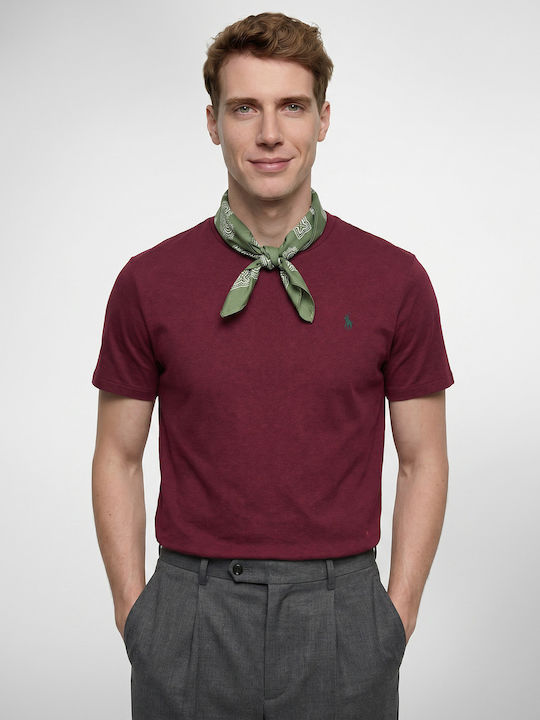 Ralph Lauren Polo Μπλούζα Κοντομάνικη Μπορντό