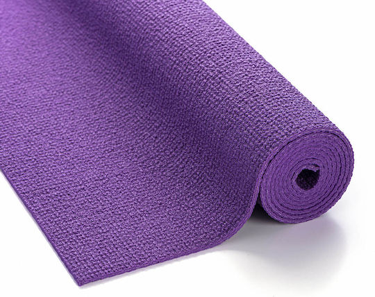 Kurma Στρώμα Γυμναστικής Yoga Μωβ (185x60cm)