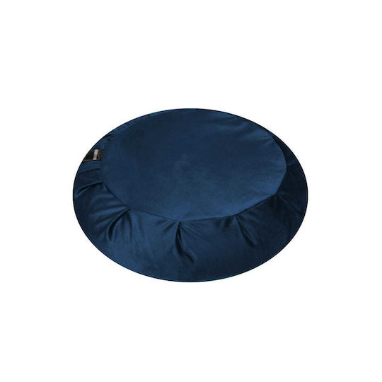 Meditation Cushion Zafu Omm Yoga Navy Blue