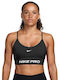 Seamless Seamless Women's Athletic Sports Bra Black / White
