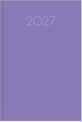 Innostat Simple Daily Agenda 2027 Lilac Leather...