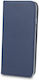 Smart Book Σιλικόνης Navy Μπλε (Motorola Moto G37)