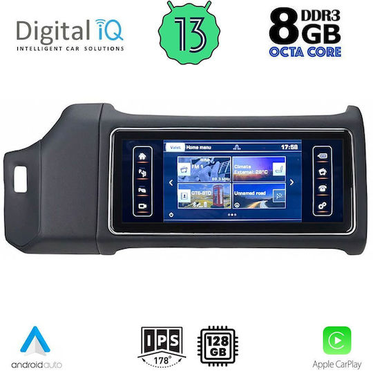 Digital IQ Car Audio System for Land Rover Range Rover 2013-2017 Bluetooth USB WiFi GPS Apple CarPlay Android Auto with 12.3" Touch Screen