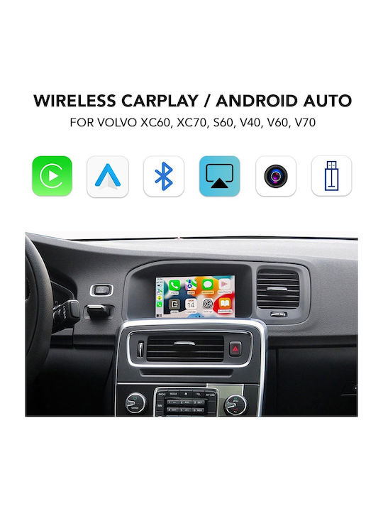 Digital IQ Car Audio System for Volvo V40 / V60 / V70 / S60 / XC 60 / XC 70 2015-2019 Bluetooth USB WiFi GPS Apple CarPlay Android Auto