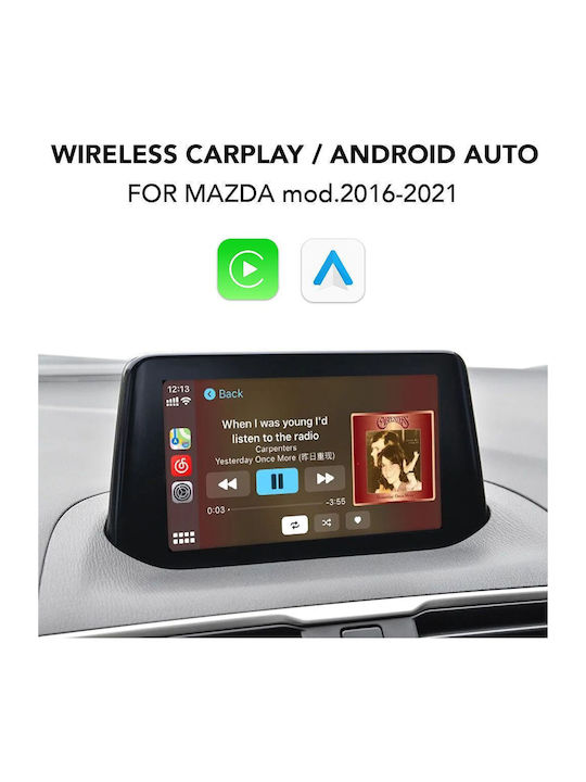 Digital IQ Car Audio System for Fiat 124 Mazda 2 / 3 / 6 / MX-5 / CX-3 / CX-5 / CX-9 2016-2021 Bluetooth USB WiFi GPS Apple CarPlay Android Auto