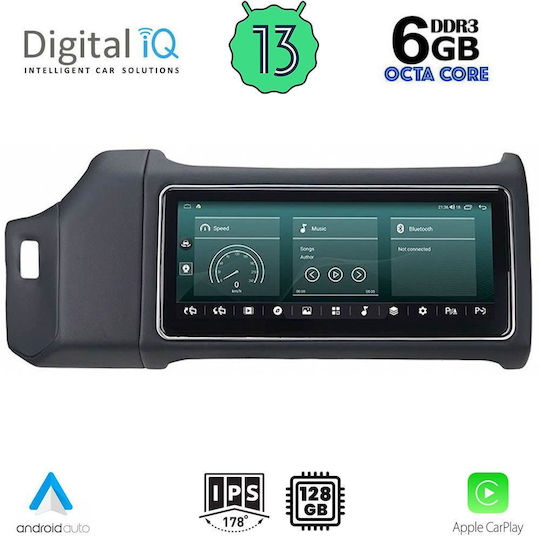 Digital IQ Car Audio System for Land Rover Range Rover 2013-2017 Bluetooth USB WiFi GPS Apple CarPlay Android Auto with 12.3" Touch Screen